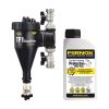 FERNOX TF1 Total filter mágneses iszapleválasztó golyócsappal és Protector + Filter Fluid folyadékkal, 22 mm