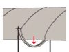 FISCHER LGS kétrészes légtechnikai bilincs, 112 mm